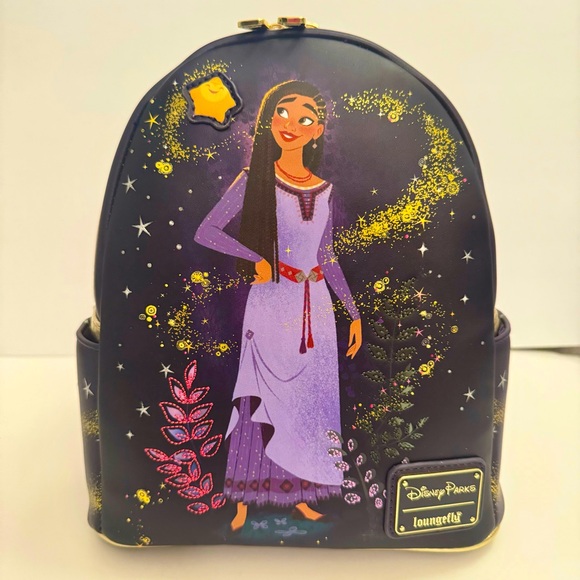 NWT. Loungefly Disney Wish Asha Star Mini Backpack. Asha, from Disney's Wish - Picture 1 of 10